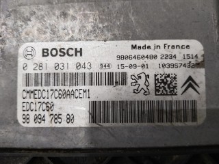 Блок управления двигателем, ориг. номер 9809478580, Peugeot 308 2011-2015