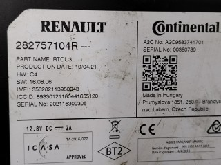 Блок навигации, ориг. номер 282757104R, Renault Grand Scenic 2016-2020