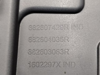 Консоль салона (центральная часть), ориг. номер 682607429R, Renault Grand Scenic 2016-2020