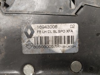 Замок двери передней левой, ориг. номер 805030057R, Renault Grand Scenic 2016-2020
