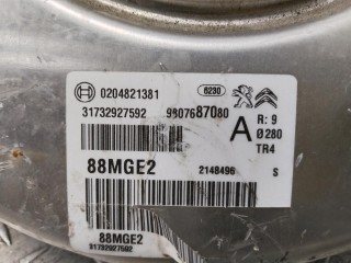 Вакуумный усилитель тормозов, ориг. номер 9807687080, Peugeot 5008 2020-2024
