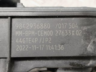 Заслонка дроссельная, ориг. номер 9842936880, Peugeot 5008 2020-2024