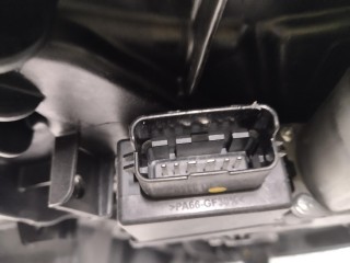 Стеклоподъемник задний левый, Hyundai Santa Fe 2012-2016