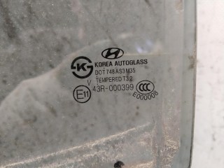 Стекло двери задней левой, Hyundai Santa Fe 2012-2016