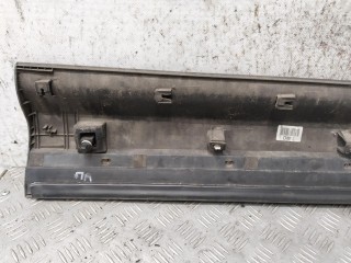 Молдинг двери передней левой, ориг. номер 877212W000, Hyundai Santa Fe 2012-2016