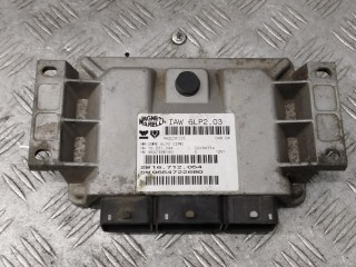 Блок управления двигателем, ориг. номер 9654722680, Peugeot 206 2002-2009