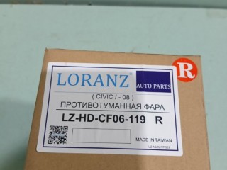 Фара Птф, ориг. номер TGFL011R, 33901SNB023, 2172033PA, ST2172033R, Honda Civic 8
