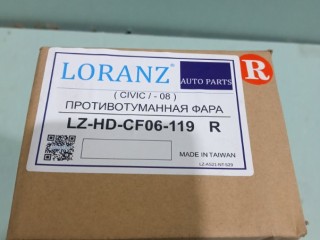 Фара Птф, ориг. номер TGFL011R, 33901SNB023, 2172033PA, ST2172033R, Honda Civic 8