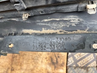 Накладка порога хром, ориг. номер 7586033100, 7586033040, 7586033060, Toyota Camry 2011-2014