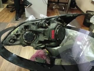 Фара галоген, ориг. номер 2171163RREHM1, 2171163RLEHM1, PP1137D, 33100SWWE0, Honda CR-V 3 2006-2009