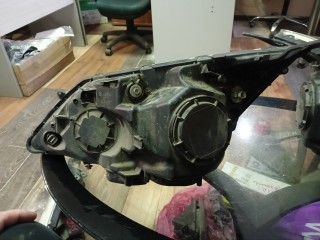 Комплект Фар Галоген, ориг. номер 33150SWWE0, 33100SWWE0, Honda CR-V 3 2006-2009
