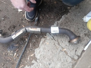 Труба приемная, ориг. номер 18210SNAA01, 18210SNLZ01, 30061, Honda Civic 8
