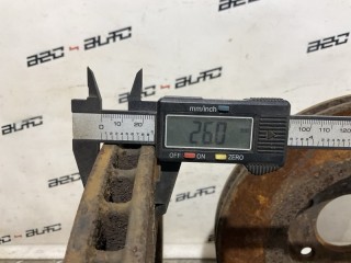диск тормозной, ориг. номер 40206JD00A, 40206-4EA0A, 40206-4EA0B, 40206JD00B, Nissan Qashqai 2006-2010