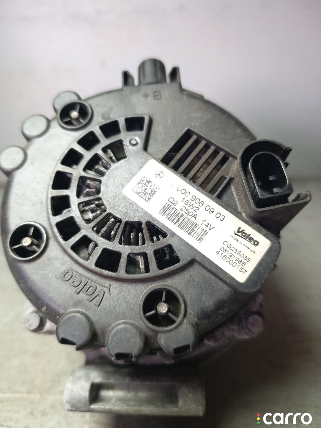 генератор Mercedes-Benz GLE W166 2012-2016, OM 642.826, 3.0 л, A0009060903, фото 3