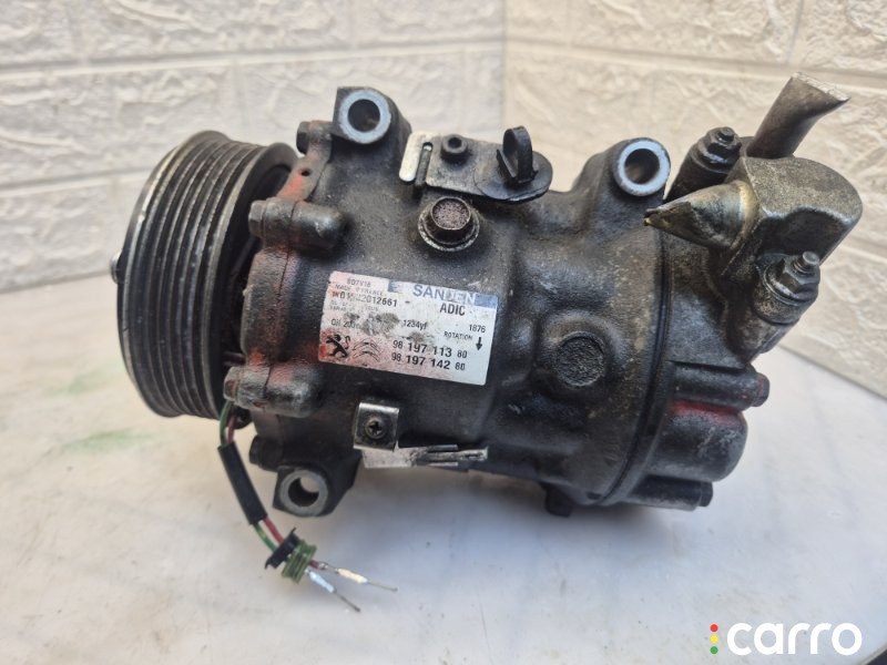 Компрессор кондиционера PEUGEOT BOXER 2014-2024, DW10, 9819711380, фото 4