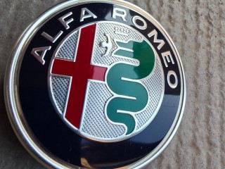 эмблема, ориг. номер 50534924, Alfa Romeo Stelvio 1 поколение [рестайлинг] 2020-2023