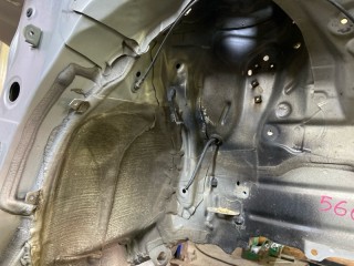 лонжерон, ориг. номер 5666, TOYOTA SIENTA 2011-2015