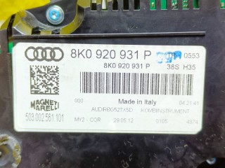спидометр, ориг. номер 4360, 8K0920931P, AUDI A4/B8