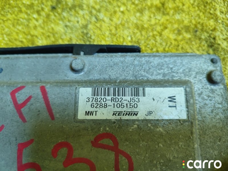 блок управления двс HONDA FREED SPIKE/FREED, 37820RD2J53, фото 2