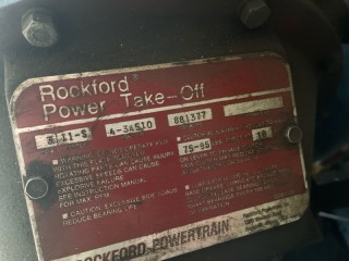 вал отбора мощности, ориг. номер ROCKFORD, 4604, 4-34510, POWER, TAKE, OFF, ROCKFORD ROCKFORD POWER TAKE OFF 4-34510