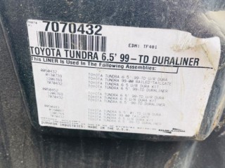 вкладыши в кузов, ориг. номер 4816, 660000C061, TOYOTA TUNDRA