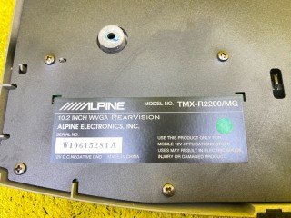 монитор, ориг. номер 5097, TMX-R2200MG, TOYOTA ALPHARD/VELLFIRE