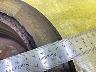 тормозной диск, ориг. номер 5109, 42431-60221, 42431-60220, TOYOTA LAND CRUISER/LAND CRUISER CYGNUS/LX470