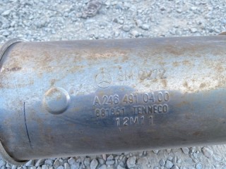 глушитель, ориг. номер 5163, A1764901610, Mercedes-Benz A-CLASS/A180