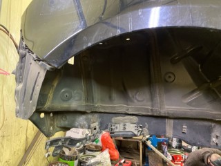 крыло заднее, ориг. номер 5163, A1766300801, A1766302800, Mercedes-Benz A-CLASS/A180
