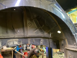 крыло заднее, ориг. номер 5163, A1766300801, A1766302800, Mercedes-Benz A-CLASS/A180