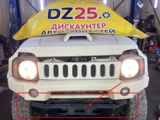 бампер, ориг. номер 5172, SUZUKI JIMNY WIDE