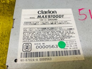 магнитофон, ориг. номер CLARION, 5172, MAX9700DT, CLARION MAX9700DT