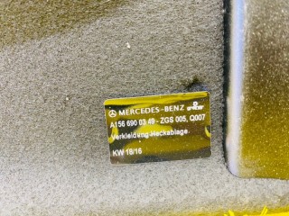 полка багажника, ориг. номер 5343, A1566900349, A15669003499F52, Mercedes-Benz GLA-CLASS