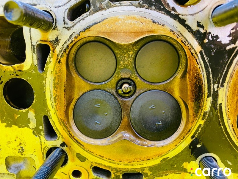 головка блока цилиндров TOYOTA LAND CRUISER PRADO 1999-2002, 5VZ-FE, 1110169136, фото 9