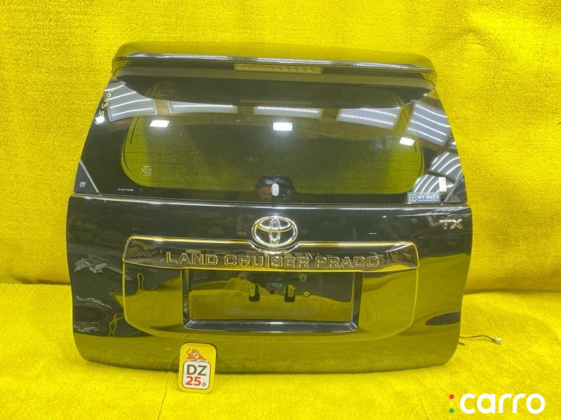 стекло двери багажника TOYOTA LAND CRUISER PRADO, левый руль, 5043, фото 1