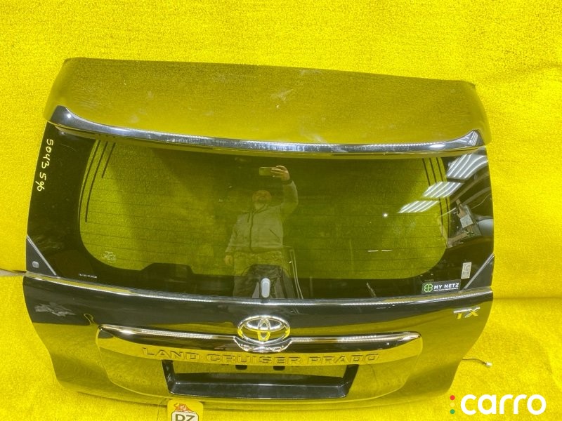 стекло двери багажника TOYOTA LAND CRUISER PRADO, левый руль, 5043, фото 2