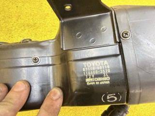 Печка салона задняя, ориг. номер 8711060110, 5757, TOYOTA LAND CRUISER 1989-1997