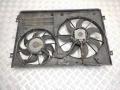 1K0121207A вентилятор охлаждения Audi A3 8P [рестайлинг] 2005г. - фото №2