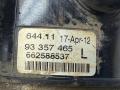 93357465 фара противотуманная левая Opel Zafira B [рестайлинг] 2012г. - фото №7