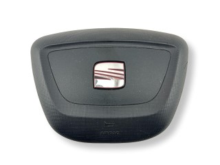подушка безопасности водителя, ориг. номер 6J0880201K, SEAT Ibiza 4 поколение 2008-2012