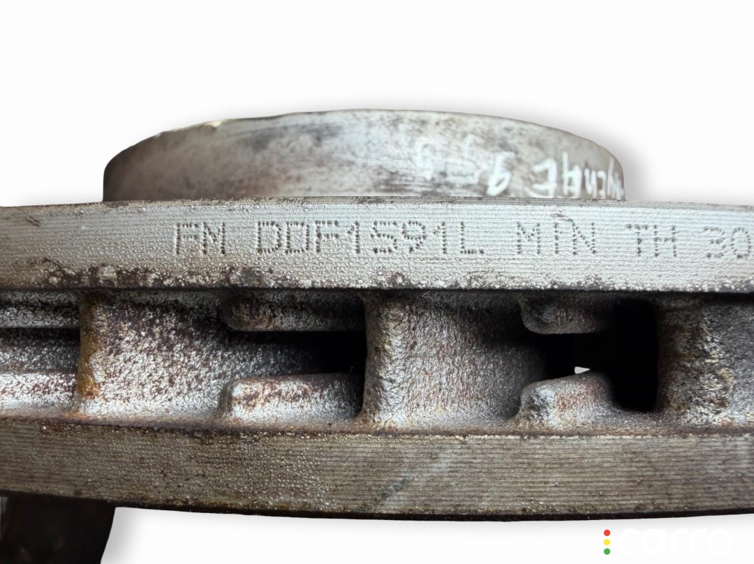 диски тормозные передние Porsche Cayenne 955 2002-2007, DDF1591L, фото 5