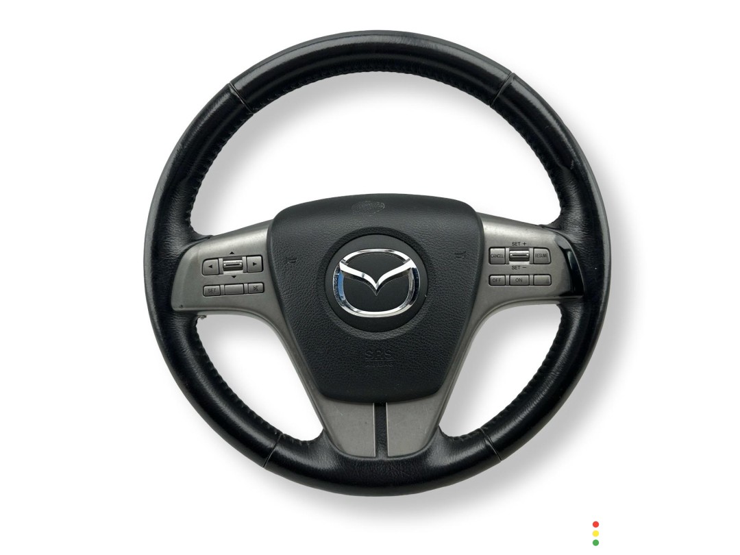 руль Mazda 6 2 поколение 2007-2010, левый руль, GS1D32980D, фото 1