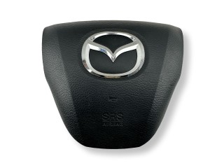 подушка безопасности водителя, ориг. номер BBP3-57-K00D-02, Mazda 3 2 поколение 2008-2011