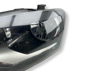 Фара галоген левая, ориг. номер 1LE247051-03, 6R2941007F, Volkswagen Polo 5 поколение 2009-2014