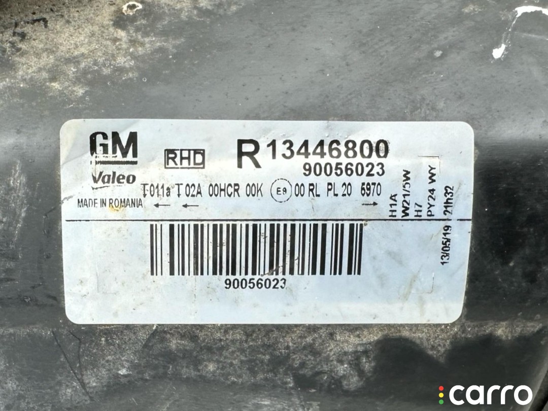 Фара галоген правая Opel Corsa D [рестайлинг] 2011-2014, 13446800, фото 11
