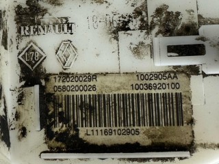 насос топливный в бак, ориг. номер 172020029R, 0580200026, Renault Megane 3 поколение 2008-2014