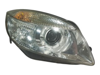 Фара галоген правая Skoda Fabia 2 поколение 2007-2010, 5J1941016