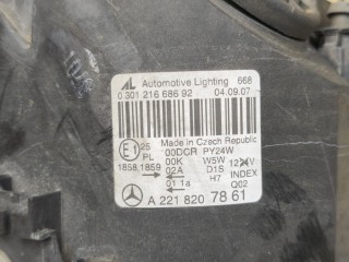 Фара, ориг. номер A2218207861, Mercedes-Benz S-Class 2005-2009