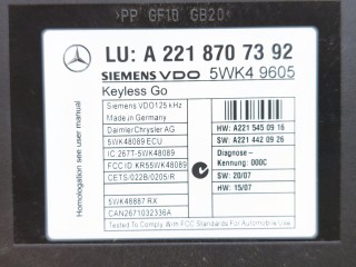 Блок электронный, ориг. номер A2218707392, Mercedes-Benz S-Class 2005-2009
