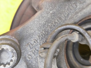 Кулак, ориг. номер 95533161120, PORSCHE Cayenne 2002-2007